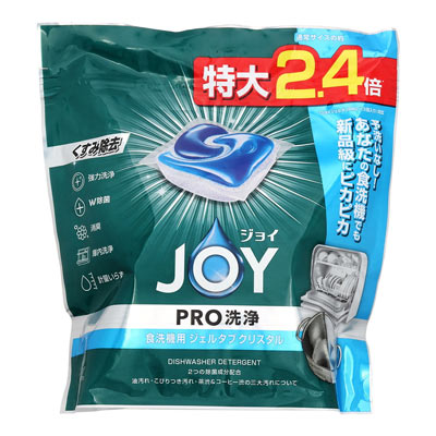 P&G ジョイ食洗機用ジェルタブクリスタル 32個入