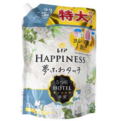P&G レノアハピネス夢ふわタッチ ホワイトティーの香り つめかえ用特大サイズ 720ml