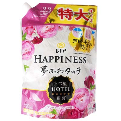 P&G レノアハピネス夢ふわタッチ アンティークローズの香り つめかえ用特大サイズ 720ml