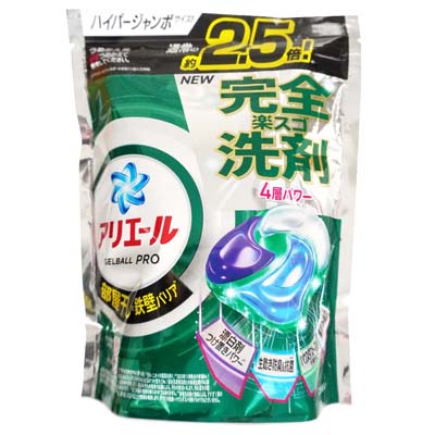 P&G アリエール 洗濯用洗剤ジェルボールプロ 部屋干しつめかえ用 ハイパージャンボサイズ 28個入