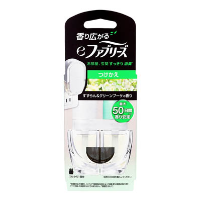 P&G　eファブリーズ　すずらん＆グリーンブーケの香り　つけかえ用　1回分