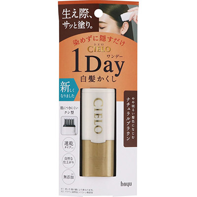 シエロ　ワンデー白髪隠し　ナチュラルブラウン　９ｍｌ