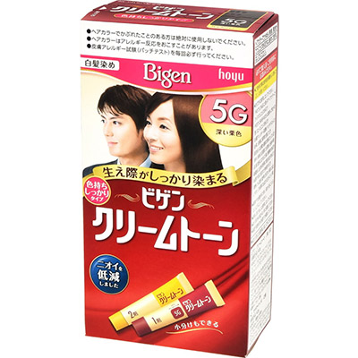 ビゲン　クリ－ムト－ン　５Ｇ（深い栗色）