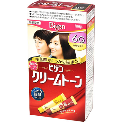 ビゲン　クリ－ムト－ン　６Ｇ（自然な褐色）