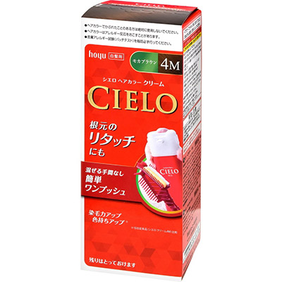 シエロ　ヘアカラークリーム　４Ｍ（モカブラウン）