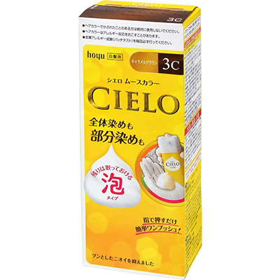 シエロ　ムースカラー　３Ｃ（キャラメルブラウン）
