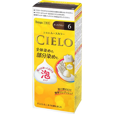 シエロ　ムースカラー　６（ダークブラウン）