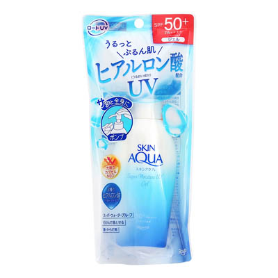 ロート　スキンアクア　スーパーモイスチャーUVジェル　ポンプ　140ｇ