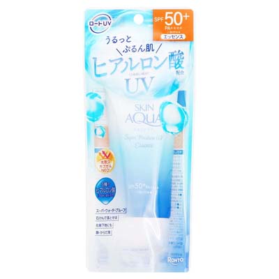 ロート　スキンアクア　スーパーモイスチャーUVエッセンス　80ｇ