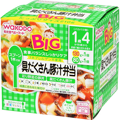 ＢＩＧサイズの栄養マルシェ　具だくさん豚汁弁当