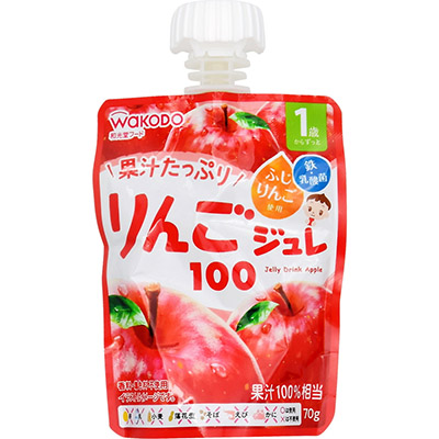 和光堂 １歳からずっと 果汁たっぷり りんごジュレ ７０ｇ