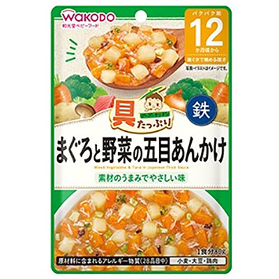 和光堂　まぐろと野菜の五目あんかけ８０ｇ