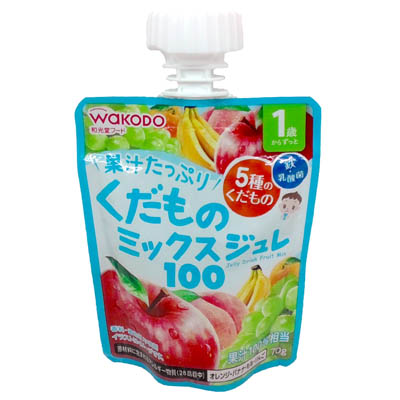 和光堂　1歳からずっと　くだものミックスジュレ　70ｇ