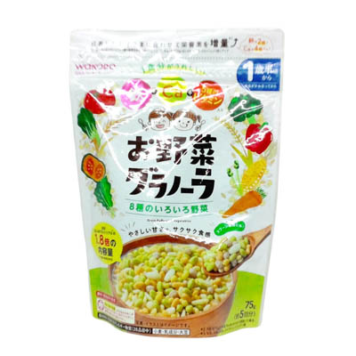 和光堂　お野菜グラノーラ　8種のいろいろ野菜　75ｇ