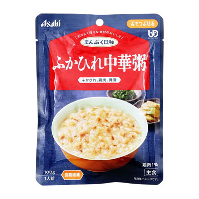 アサヒ　まんぷく日和　舌でつぶせる　ふかひれ中華粥　100ｇ