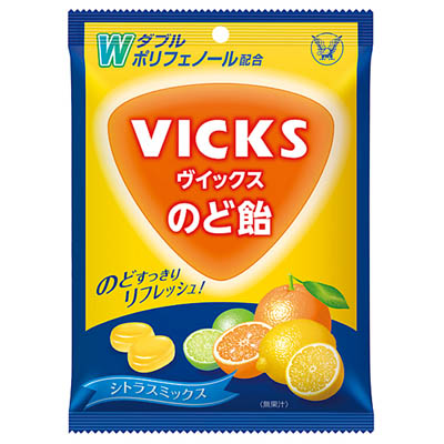 大正製薬 ヴイックスのど飴 シトラスミックス 70g
