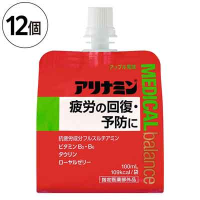 アリナミン　メディカルバランスゼリー　アップル風味　100ｍｌ×12個