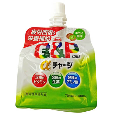 コーワ　Q＆P　αチャージ　キウイ風味　100ｍｌ