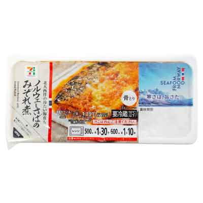 セブンプレミアム　ノルウェーさばのみぞれ煮　1枚