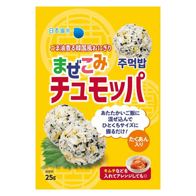 日本海水　ごま油香る韓国風おにぎり　まぜこみチュモッパ25ｇ