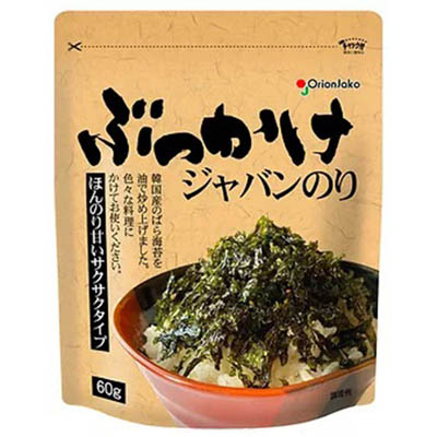 オリオン ぶっかけジャバンのり 60g