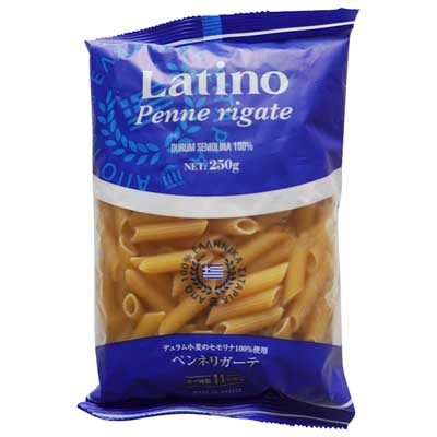 ラティーノ ペンネリガーテ 250g