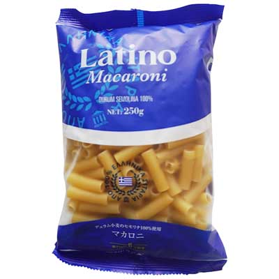ラティーノ マカロニ 250g