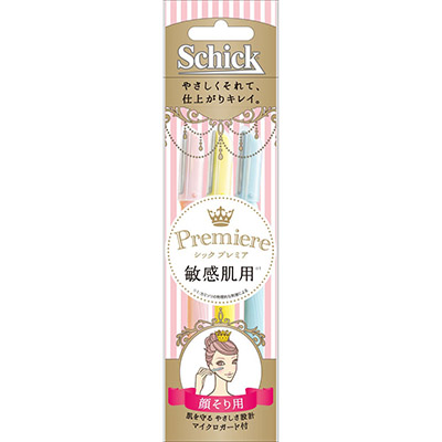 シック プレミア敏感肌用 Lディスポ顔そり用 3本入り