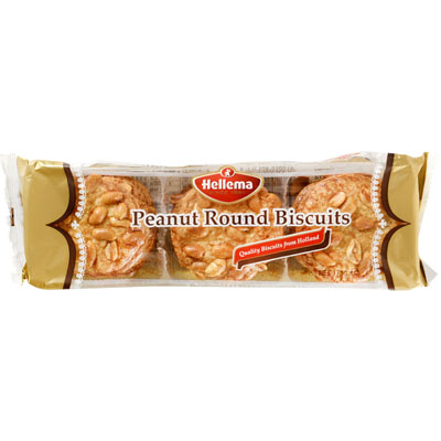 ヘレマピーナッツラウンドビスケット175g