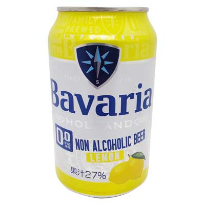 ババリア ノンアルコールビール レモン 330ml