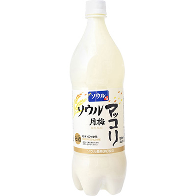 瑞韓　ソウル月梅マッコリ　６度　１０００ｍｌ