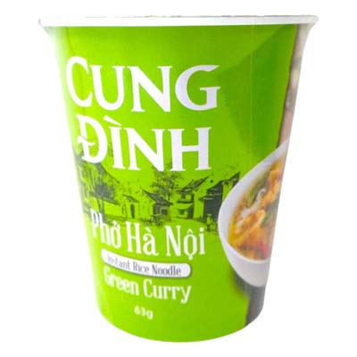 CUNG DINH　即席ベトナムフォー　グリーンカレー風味　63ｇ