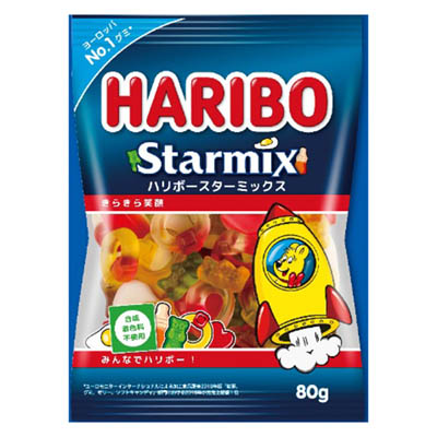 ハリボー スターミックス 80g