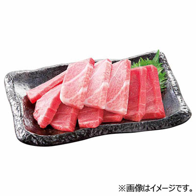 ☆クロアチア産など　刺身用本まぐろ切り落とし（大とろ入り・養殖・解凍）