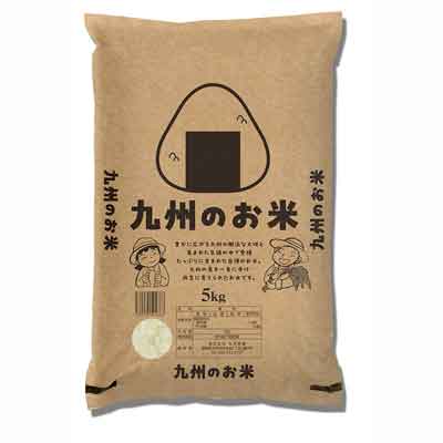 ★【お渡し期間：8/3～8/16　お一人様１こ限り】九州食糧　九州のお米（ブレンド米）5kg　※数量限定無くなり次第終了
