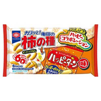 亀田製菓　亀田の柿の種ハッピーターン味　120g