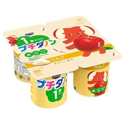 【法人様専用】ダノン　1歳からのプチダノン　りんご　45g×4個