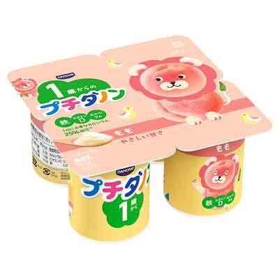 【法人様専用】ダノン　1歳からのプチダノン　もも　45g×4個