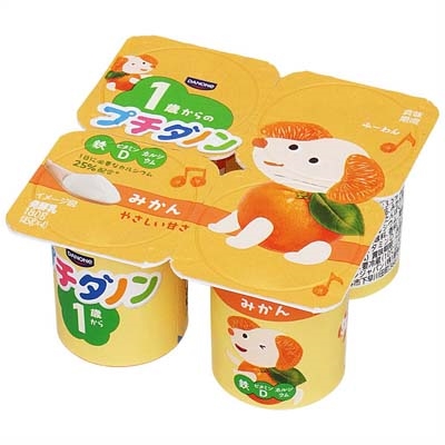 【法人様専用】ダノン　1歳からのプチダノン　みかん　45g×4個