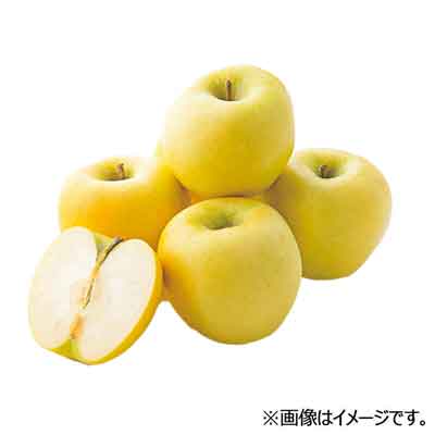 青森県産などの国内産　りんご（シナノゴールド） 1玉