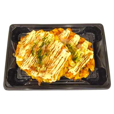 ◎関西風お好み焼き2枚入り ※12時以降の配送便より承ります。