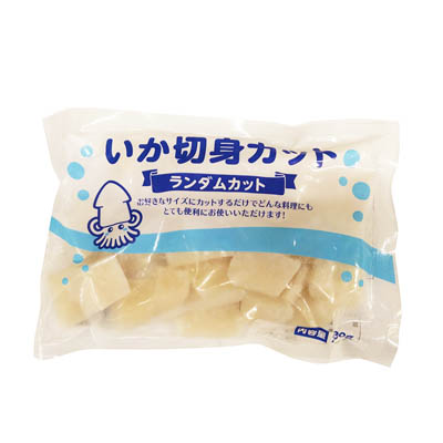 いか切身カット（ランダムカット）（冷凍）