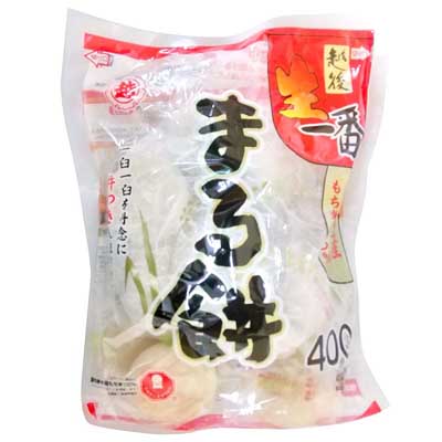 【お渡し期間：12/31迄】越後　生一番　まる餅　400ｇ