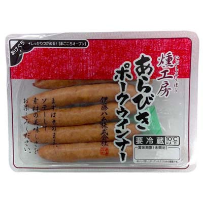伊藤ハム　燻工房　あらびきポークウインナー　100ｇ