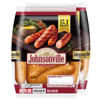 プリマハム　ジョンソンヴィル　ウインナー　135ｇ×2束