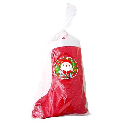 【お渡し期間：12/25迄】エヌエス　ビッグクリスマスソックス赤ＩＺ