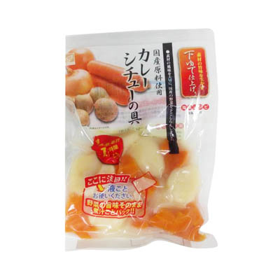 そのまま下ゆでシリーズ カレーシチューの具 300g