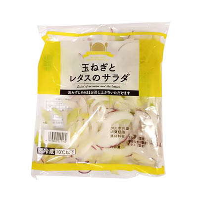 玉ねぎとレタスのサラダ