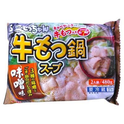 こてっちゃん　牛もつ鍋スープ　味噌味