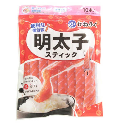 かねふく　明太子スティック（冷凍）